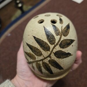 Vintage Pottery Potpourri Holder